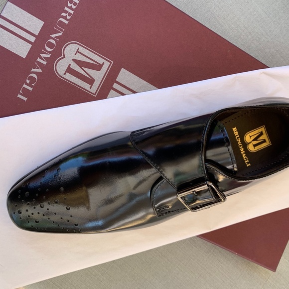 Size 7 Mens Italian handmade shoes by Brunomagli main image 4